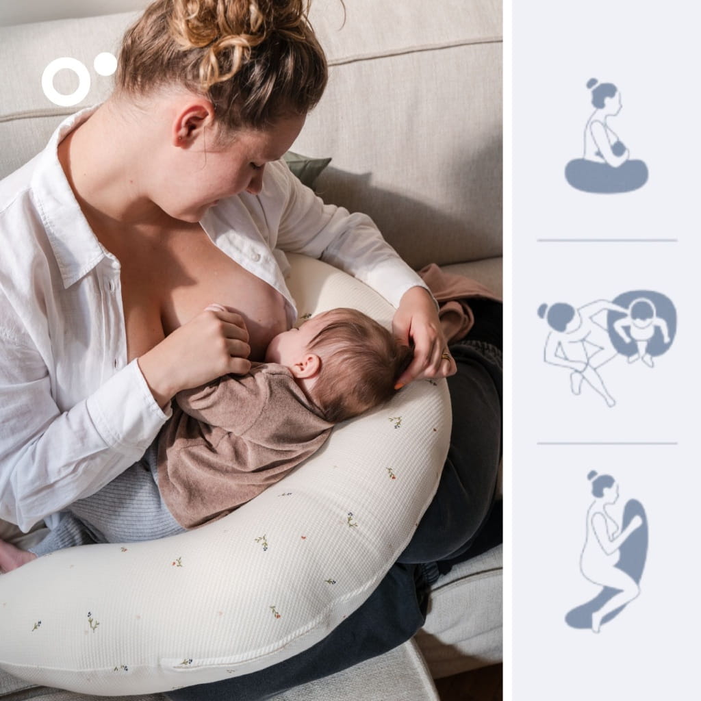 Coussin DOOMO Twisty 2 en 1 (Sweaty Cream)