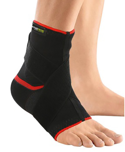 Chevillère élastique noir Orthopedic 3401
