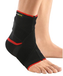 Chevillère élastique noir Orthopedic 3401