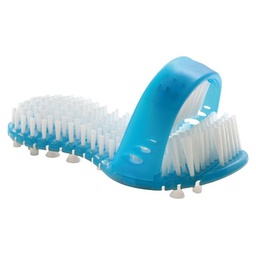 [812223] Brosse lave-pieds sandale à ventouse
